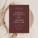 Search for maroon wedding invitations Formal