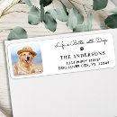 Search for dog return address labels Pet