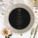 Search for monogram wedding menus Dinner