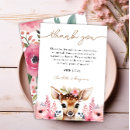 Search for cute thank you cards Woodland