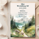 Search for pine wedding invitations Evergreen pine tree