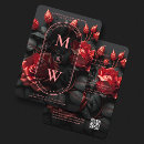 Search for gothic red and black wedding invitations Floral