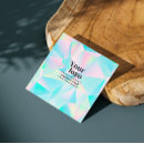 Search for holographic business cards Trendy hologram