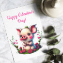Search for pig valentines day cards Hog