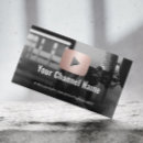 Search for youtube business cards Channel