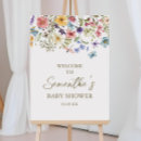 Search for baby shower welcome signs Wildflower