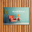 Search for mid century business cards Simple