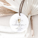 Search for bubble favor tags Champagne