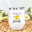 Search for wine tumblers Lemon