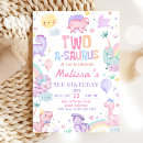 Search for dinosaur 2nd birthday invitations Prehistoric party