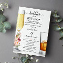 Search for bourbon invitations Bubbles and bourbon