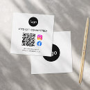 Search for follow me on instagram business cards Modern