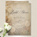 Search for white rose bridal shower invitations Garden