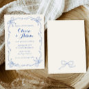 Search for ribbon wedding invitations Vintage