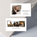 Search for four sided business cards Simple
