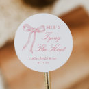 Search for tying the knot stickers Pink bow