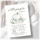 Search for pumpkin painting party invitations White pumpkin watercolor