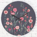 Search for floral clocks Cottagecore