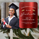 Search for red black graduation favors Graduate