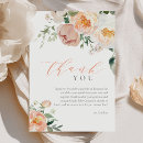 Search for peach thank you cards Elegant