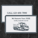 Search for hauling business cards Trash