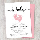 Search for couple baby girl shower invitations Modern