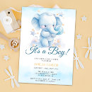 Search for elephant baby boy shower invitations Mother to be