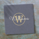 Search for monogrammed coasters modern
