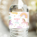 Search for unicorn water bottle labels Magical