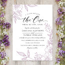 Search for lilac invitations Pretty