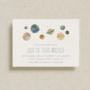 Search for space birthday invitations Boys