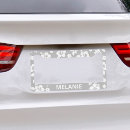 Search for cool license plate frames Floral