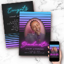Search for disco graduation invitations announcements Retro