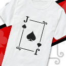 Search for jack of spades tshirts Poker