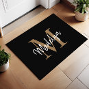 Search for new doormats Monogrammed