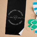 Search for mr and mrs beach towels Honeymoon
