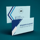 Search for bookkeeping services business cards Blue