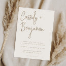 Search for beige wedding invitations Calligraphy