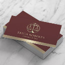 Search for scales of justice business cards Attorney at law