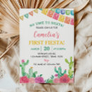 Search for fiesta 1st birthday invitations Cute