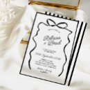 Search for ribbon wedding invitations Retro