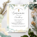 Search for girls confirmation invitations Floral