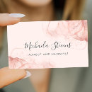 Search for rose gold business cards Script