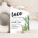 Search for taco bout a baby invitations Cactus