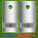 Search for metal cornhole sets Silver
