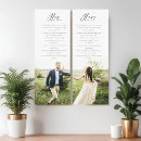 Search for wedding vow canvas prints Newly weds