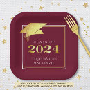 Search for party paper plates class of 2024
