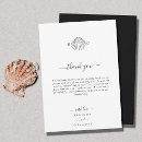 Search for monogram thank you cards Tropical