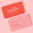 Search for orange business cards Pink
