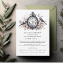 Search for clock invitations Watercolor